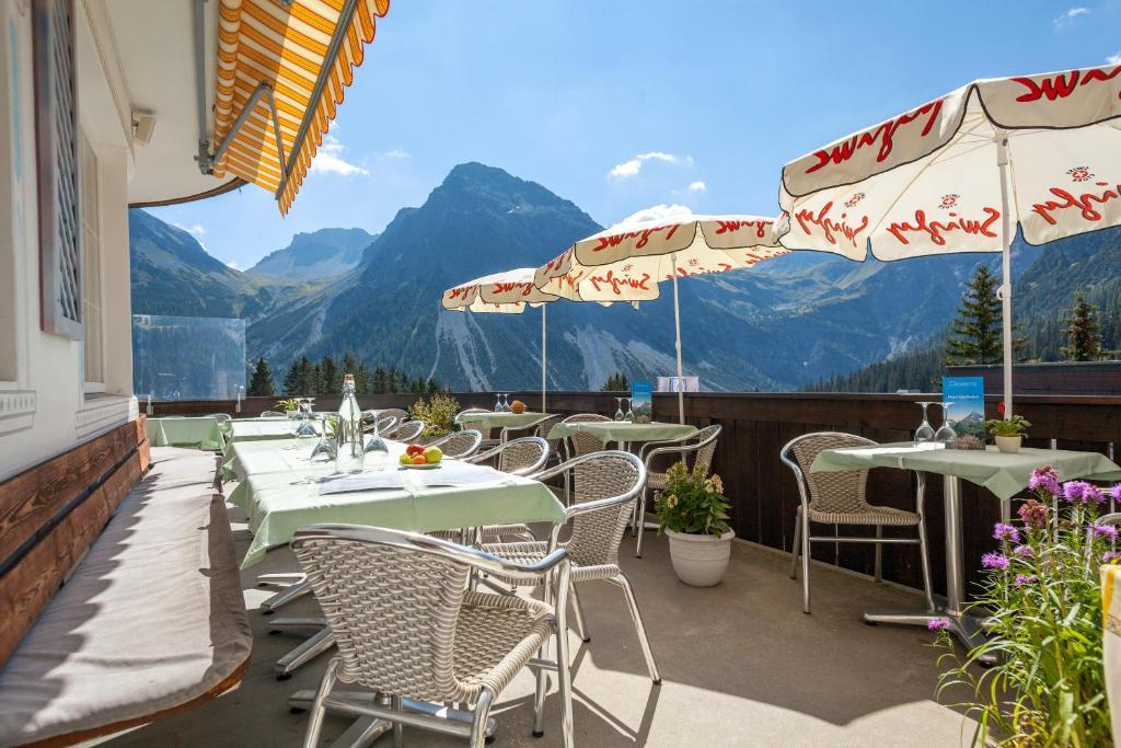 Hotel Quellenhof Arosa Exterior foto