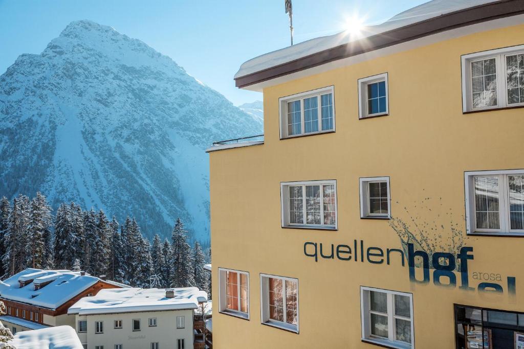 Hotel Quellenhof Arosa Exterior foto